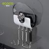 Pot Lid Rack Wall-Mounted No-Drill Kitchen Household Sitting Pot Lid Holder Shelf Magic Wall Storage Organizer
