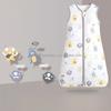 Baby Sleeping Bag Summer Thin Baby Sleepsack Kids Sleepwear Anti-Kick Blanket Cartoon Print 100% Cotton