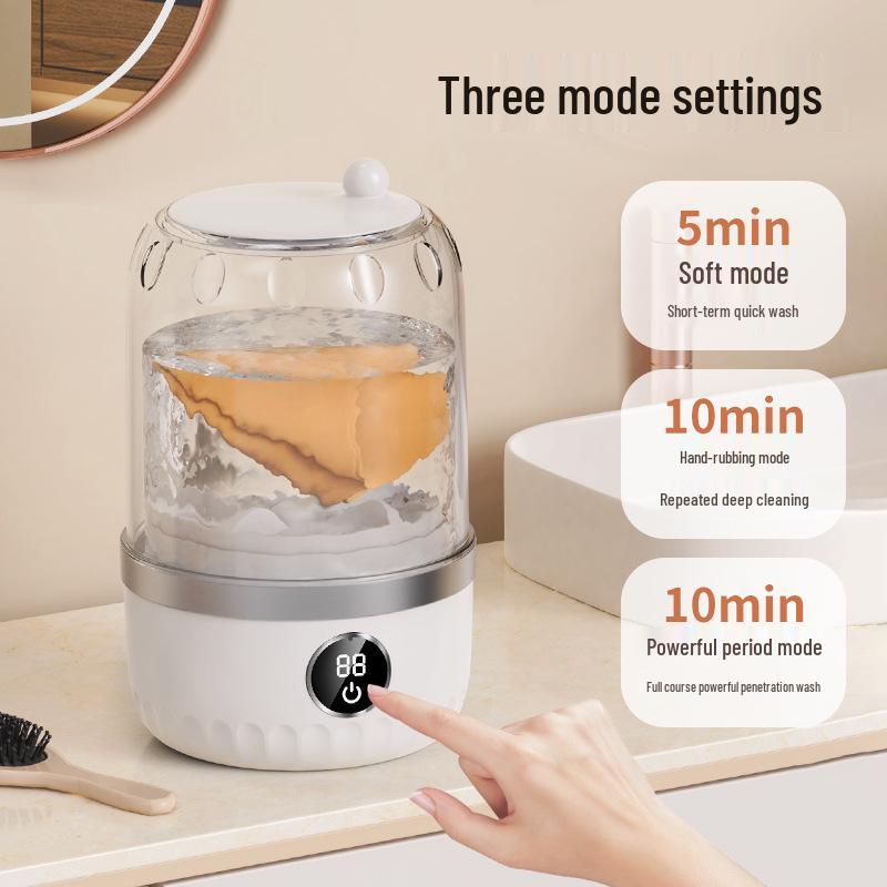 Portable Mini Wireless Underwear & Socks Washing Machine