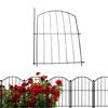 Decorative Garden Fence Panel Metal Fence Wire Fencing Flower Barrier Section