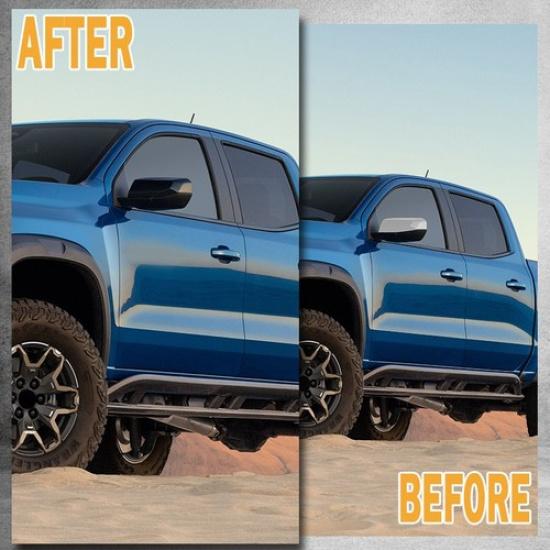 Chrome Rearview Side Door Mirror Cover For  -2025 Chevy Colorado GMC Canyon