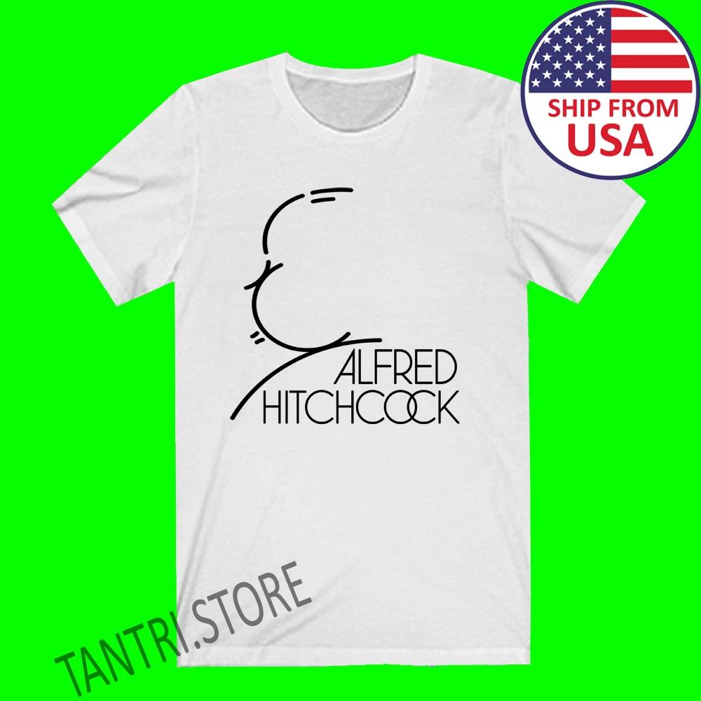 

Alfred Hitchcock Crime Master Men s White Size S to 3XL S