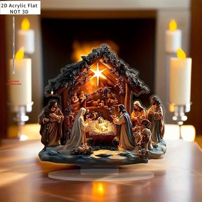 1 PCS of Festival Decoration, Christmas Style, Multi-functional Desktop Decoration for Home,office Andbedroom, Unique Gift Idea