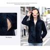 Women's Double-Sided Coral Fleece Hoodie Jacket - Thickened and Warm for Autumn and Winter