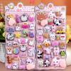YAYAMIYA Pukupuku Squishy Butt Decorative Cell Water Smartphone Album Decoration of Stickers, 3D, Stickers, Cute, 3D, Stylish, Stickers, Reward, Kids,