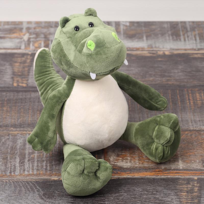 Cute crocodile plush toy cross-border doll cute birthday gift girl animal doll throw pillow doll 25cm
