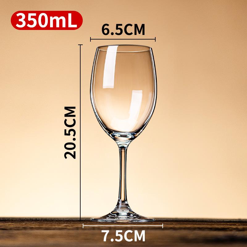 European Style Luxury Red Wine Glass Goblet - Elegant High-End Design