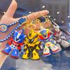Fajny Kreskówkowy Robot Brelok Zawieszka do Torby Zabawka dla Dzieci Lalka Maszyna Prezent Optimus Prime Bumblebee Lalka