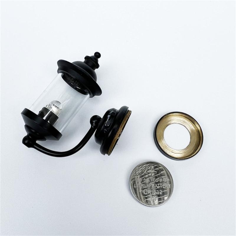 Wandleuchte Schlafzimmer Wandlampe Miniatur Möbelmodell Puppenhäuser Zubehör Realistische Beleuchtung Spielzeug Spielset 1:12