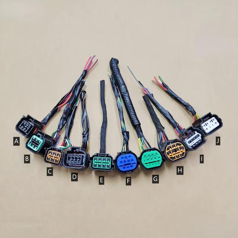 For Hyundai IX25 IX35 Elation Sonata New Santa Fe Car Headlight Plug Wiring Harness Original Auto Parts