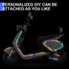 SEAMETAL 20PCSDIY Car Motorcycle Reflective Decorative Stickers