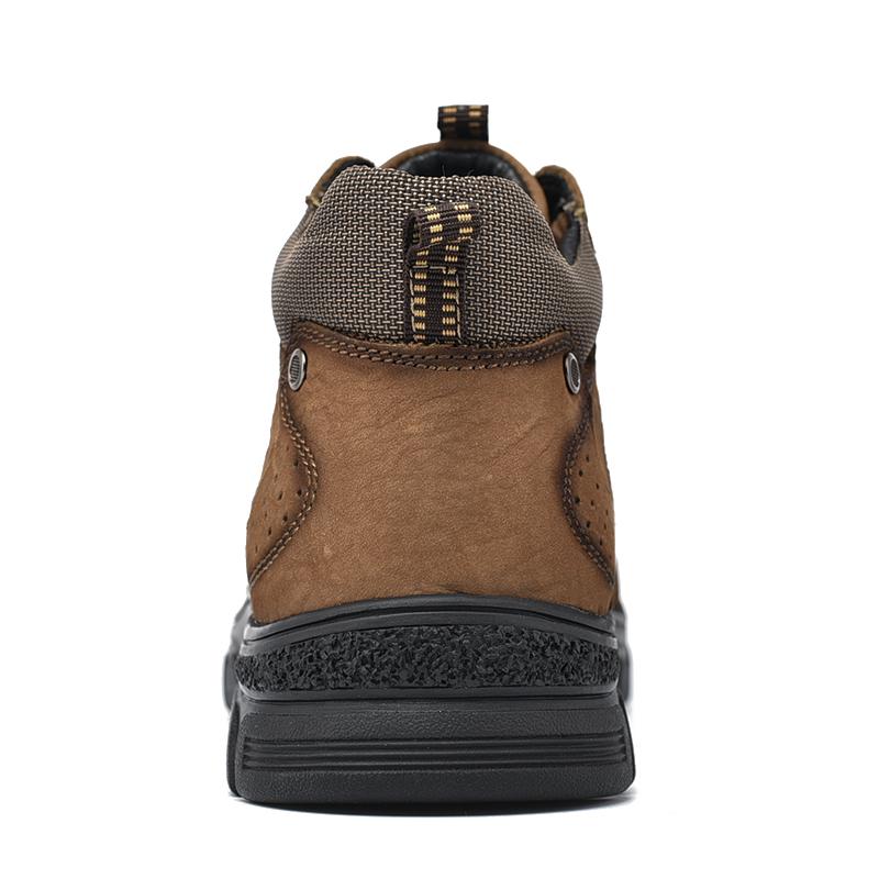 Men's New Leather Outdoor Sports Shoes Casual Shoes Business Leather Board Shoes Boots