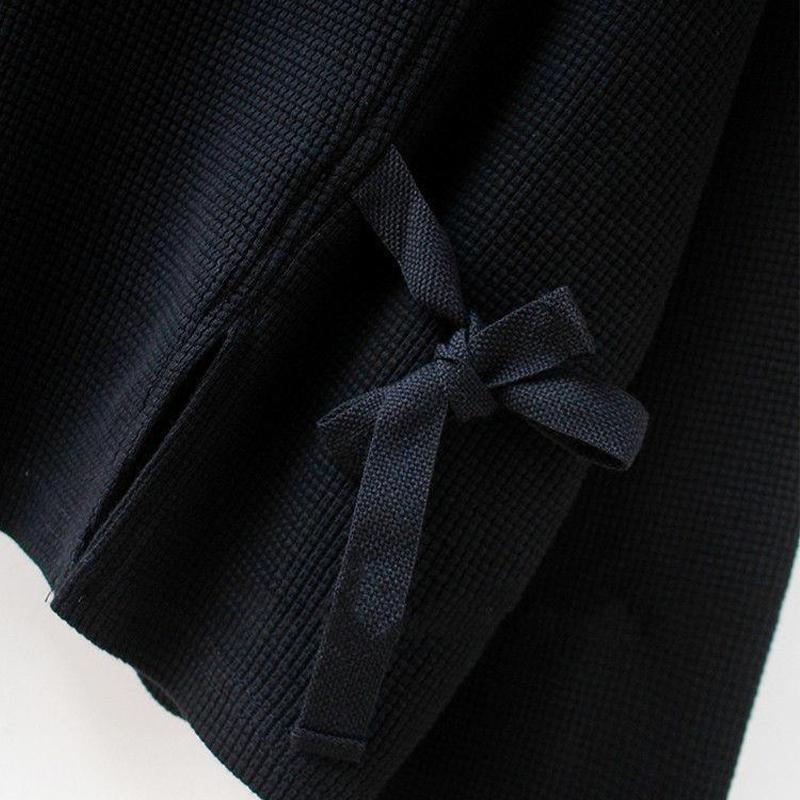 Women's Waffle Sweatshirt Fashion Solid Color Top Casual Short Long Sleeve Pullover Thin Section