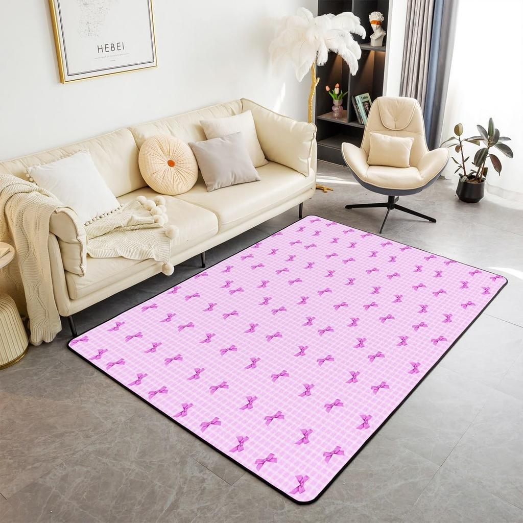 King and Queen Crown Area Rug Romantic Gold White Loving Heart Rugs for Living Room 39"x59",Couple Lover Gray and Black Washable Rug,Wedding
