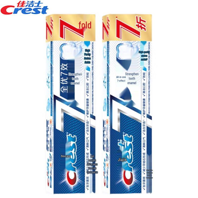 

Crest Complete 7 Effects Enamel Strengthening Toothpaste