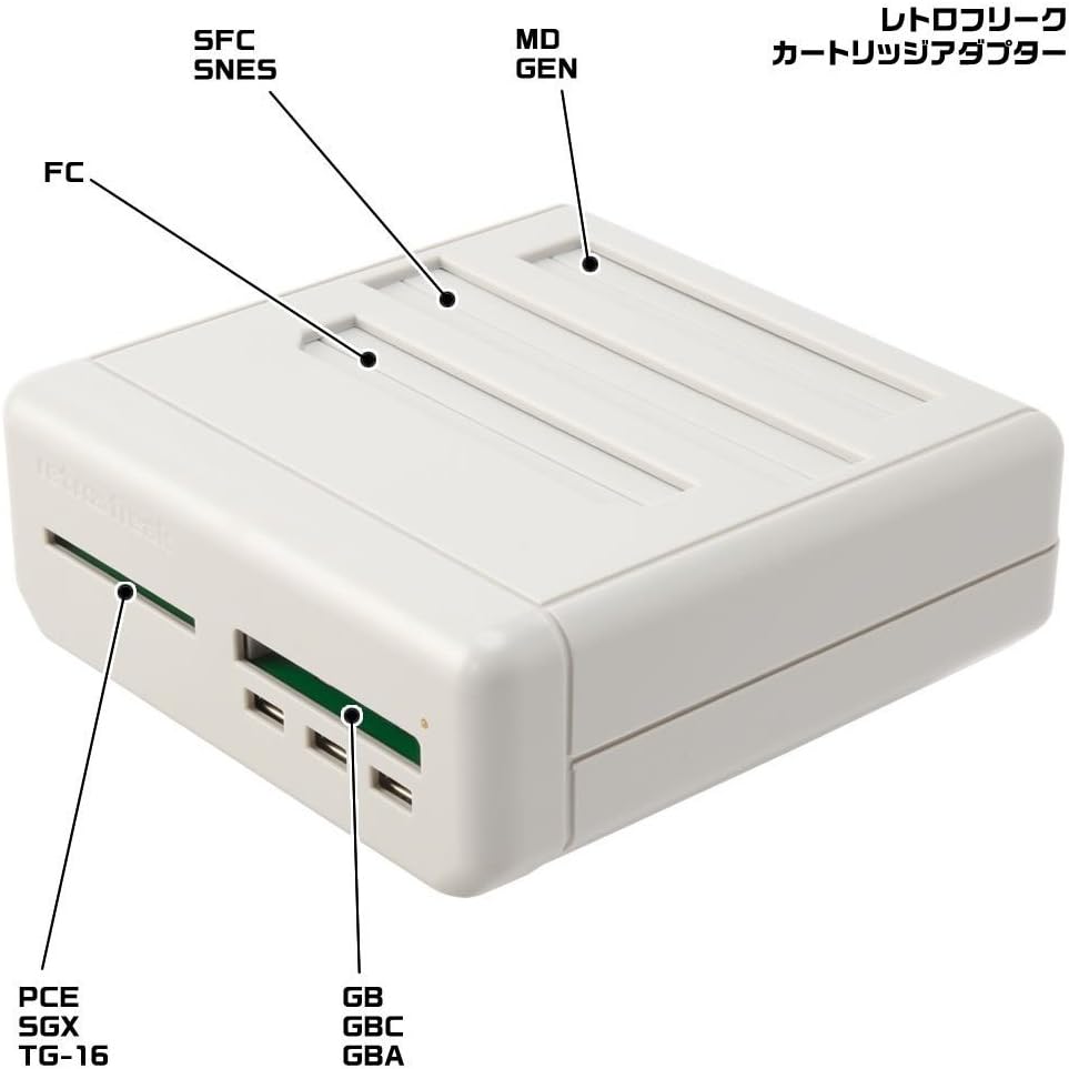 Citizen Retro Freak Retro Game Compatibility System Controller Adapter Set