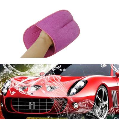 Car Wash Towel Magic Clay Bar Mitt Nano Microfiber Gloves Pad Auto Care Cleaning