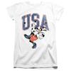 Womens/Ladies Football USA Goofy T-Shirt