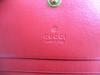 Authentic GUCCI GG Marmont Red Leather Bifold Wallet Compact Wallet #b272  Open box