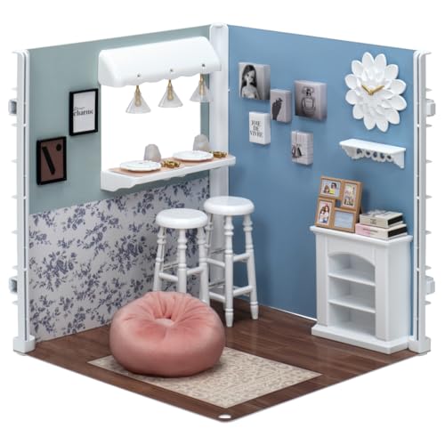 TAKARA TOMY Licca-chan Interior Coordination Dining Room (Francfranc Collaboration) Dress-up Play Toy Ages 3+