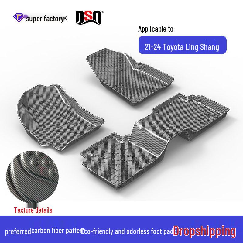 Toyota Venza, Crown, Land Cruiser & Frontlander TPE Floor Mats