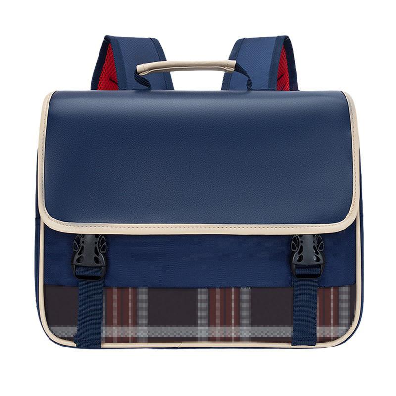 Custom Logo Backpack British Style Waterproof Kindergarten School Bag for Kids Boys Girls Bulk Order Travel