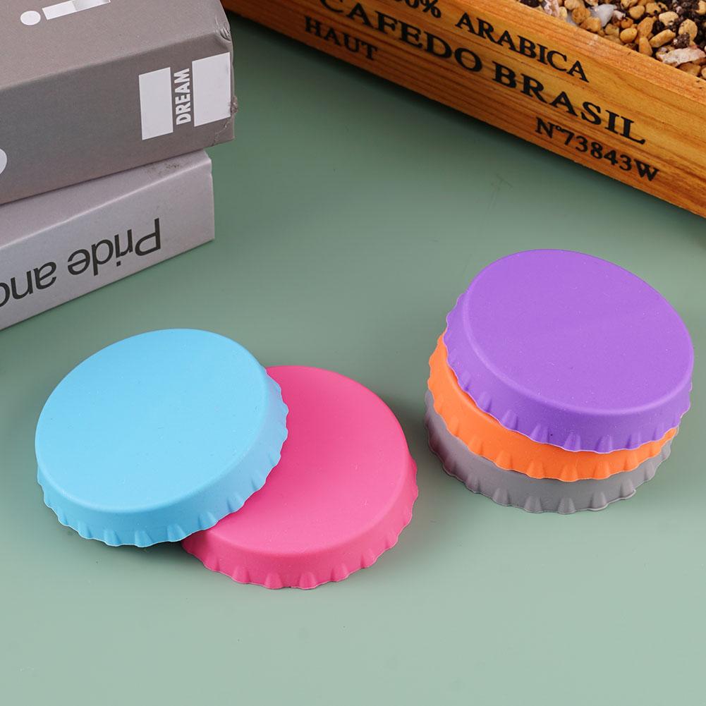 Reusable Beverage Can Covers Beverage Can Lids Soda Can Cap Sealing Bottle Lids Leak-proof Silicone Sealing Protectors Save G6K0