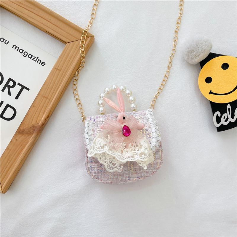 Child Girl Cartoon Animal Canvas Backpack With Breathable Material For Daily Use