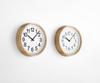 Lemnos Analog Wall Clock, Natural Oak Wood, Clock A OAK YK24-12