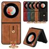Wristband Leather Stand Case for ZTE Nubia Flip G Cover Ring Opener Coque Fundas Capa