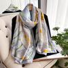 NEW Elegance Scarf Spring Summer Women Beach Sunscreen Fashion Party Shawl China Quality Silk Lady Popular Print Scarves Hijab