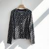 BRD Red Wool Blend Cardigan Sweater - Single-breasted, Long Sleeve, Women's Knit Top for New Year