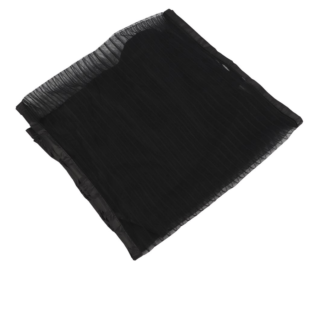Magnetic Screen Door Polyester Breathable Door Mesh 120x210cm Hook and Loop Fastener for Home