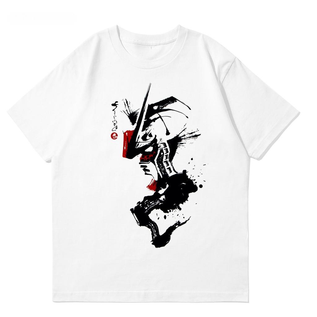 2025 New Essential Cotton Unisex T-Shirt Fashion Printing Soft Breathable Crew Neck Fashion Men's and Women's T-Shirts One Piece