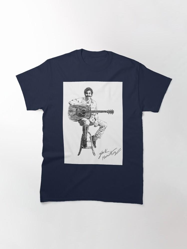 Jim Croce Jim Croce Original Ink Drawing Print Classic T-Shirt