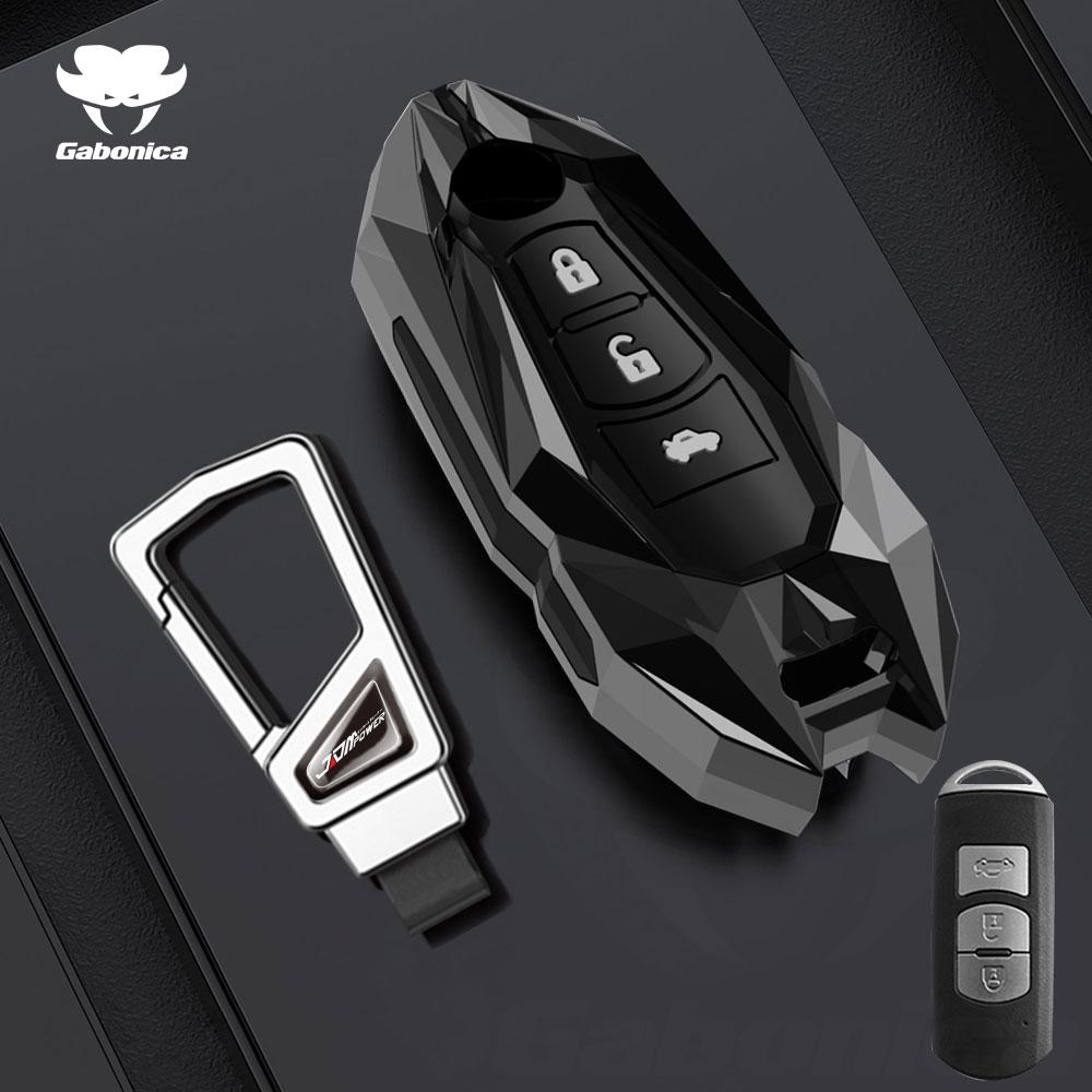 New 2 3 Buttons Zinc Alloy Car Key Fob Case Cover For Mazda 2 3 6 Atenza Axela Demio Cx30 Cx-4 Cx-5 Cx5 Cx-3 Cx7 Cx8 Cx-8 Cx-9