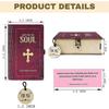 Handmade Wooden Bible Verses Box (150 Pcs), Bible Verses With Wooden Box for Emotion and Feeling, Inspirational Bible Gifts, Graduation Gift, Christia