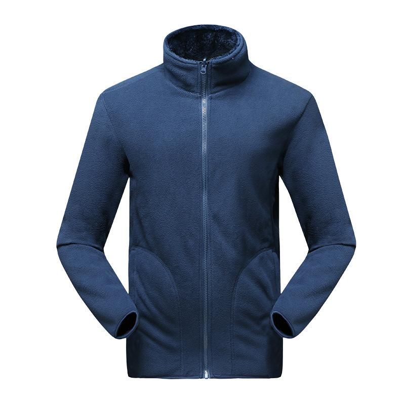 Новая флисовая куртка для отдыха на природе на осень и зиму для мужчин и женщин — фото 8