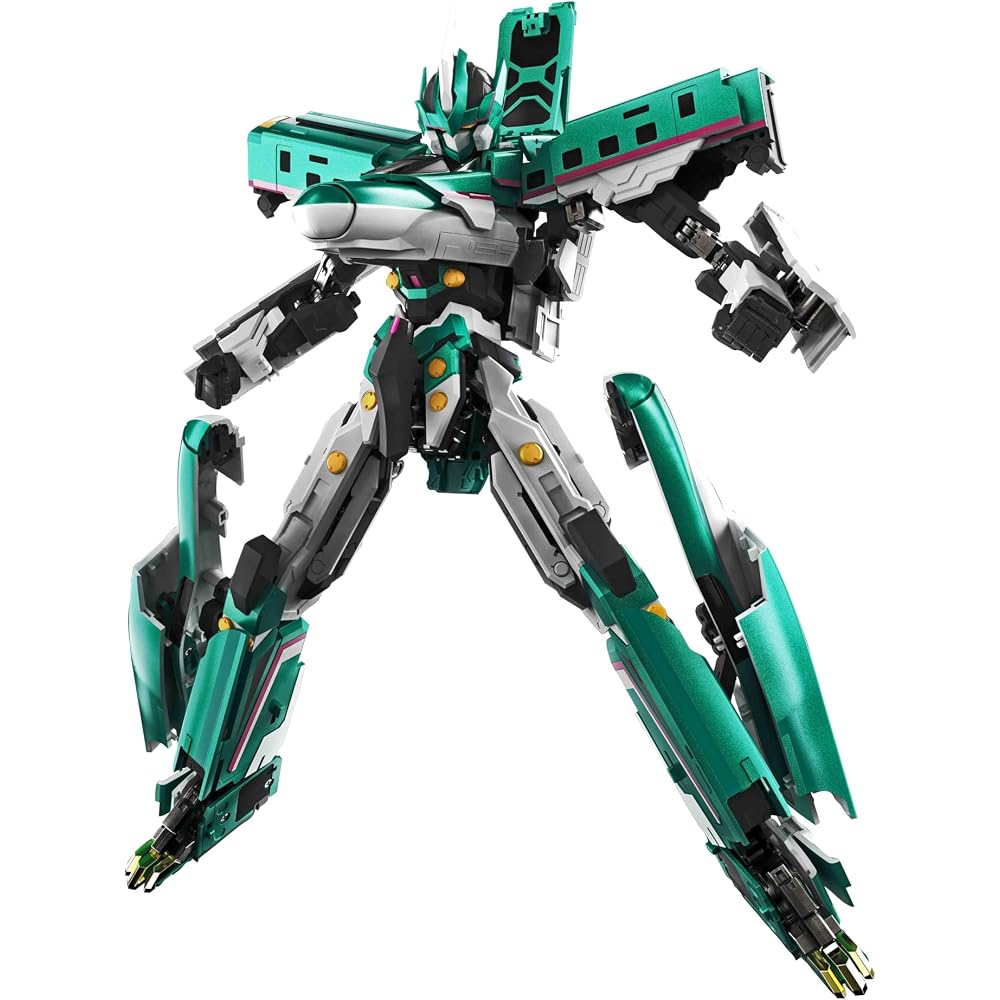 TAMASHII NATIONS Super Alloy Soul GX-115 Shinkansen Transforming Robot Shinkalion E5 Hayabusa App...