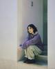 Kalagteo [Oatslife] Milk Foam Pullover / Plum Ash