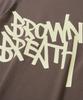 Brown Bless Tag Tee - Dark Brown