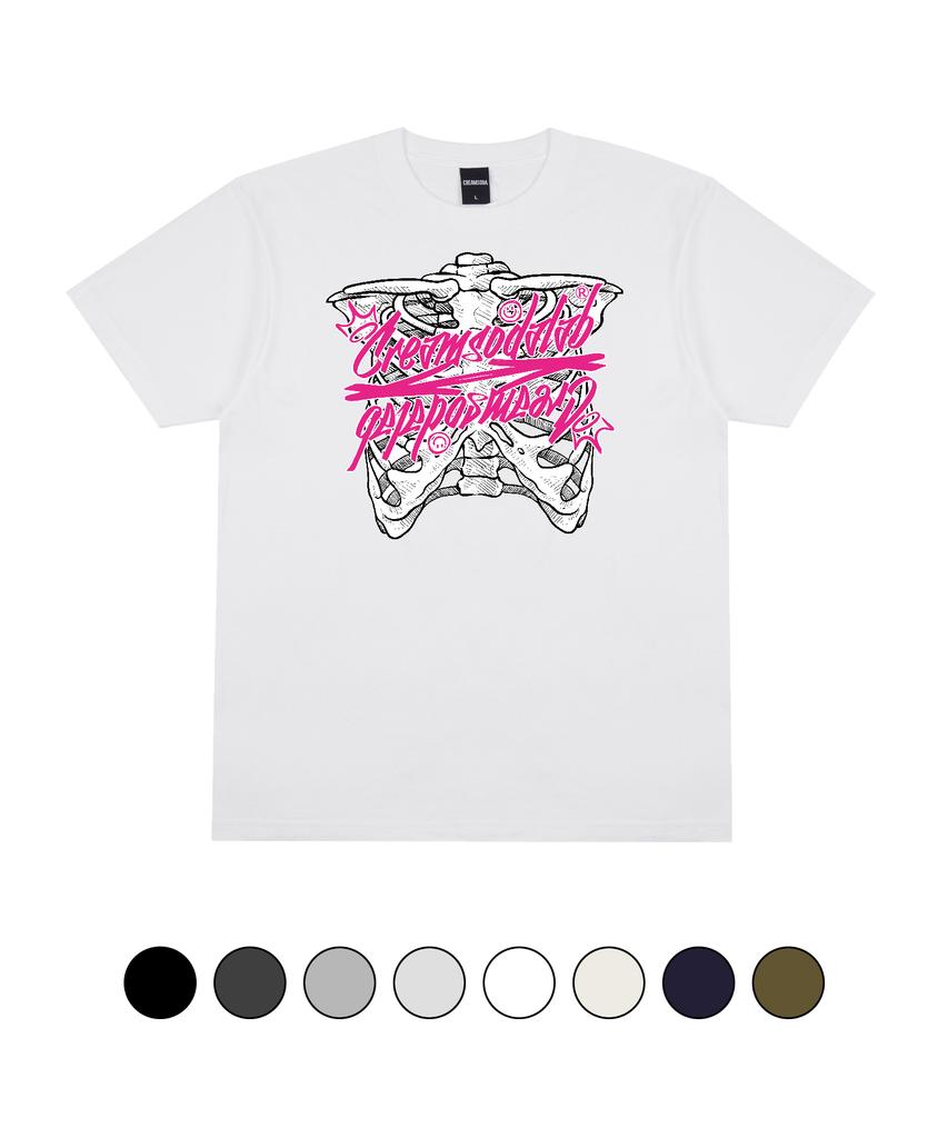 CREAM SODA LAB Crsdel Born To Short Sleeve T-Shirt (Type B)