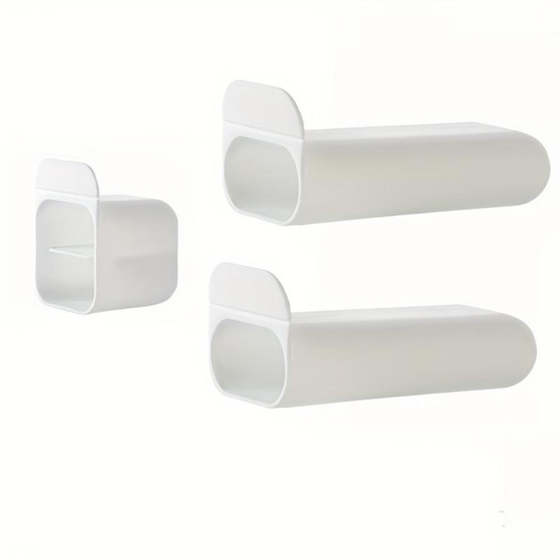 3PCS Desk Pen Holders, Clip-on Pencil Storage Containers, Adhesive Office Supplies Accessory