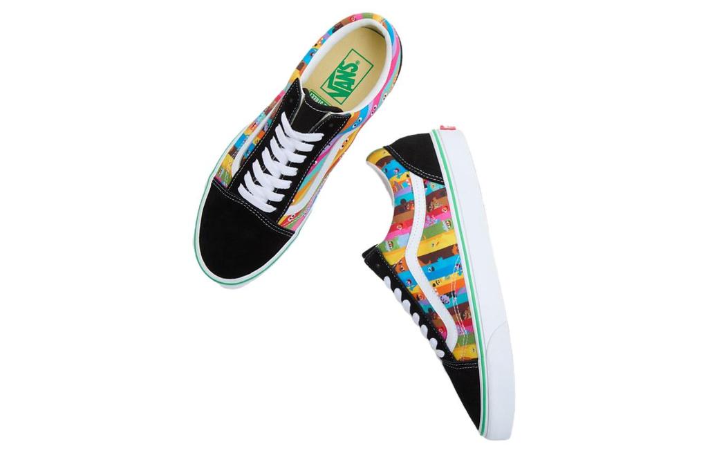 Old Skool Sesame Street x Vans 'Rainbow Stripes' VN000D3HBMB