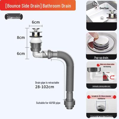 SIOYIE Stainless Steel Basin Drain Stopper