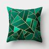 Car Waist Pillow Geometric Sofa Pillow Case Polyester Creative Home Office Pillow Case