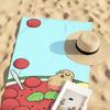 Cartoon N-Nudaeng Dog Towel For Swim Yoga Gym Quick Drying Soft and skin-friendly Beach Towels All-Season