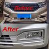Car Front Bumper Fog Light Fog Lamp Assembly Driving Light Daytime Running Lamp With Harness For Chevrolet Wuling Hongguang N400