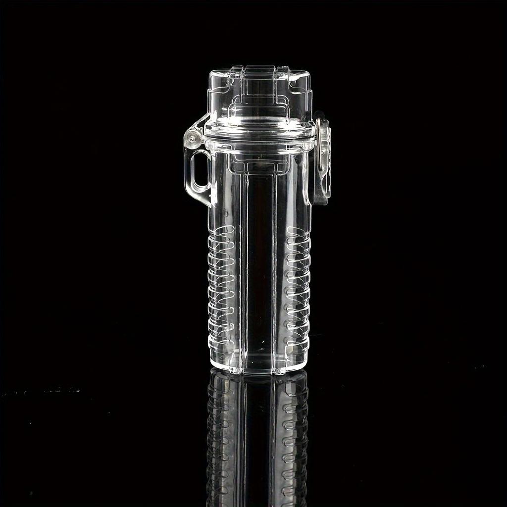 1pc/2pcs/5pcs - Transparent Lighter Case Protector, Safe Storage Surround Sleeve Cigarette Accessories Lighter Protection Sleeve