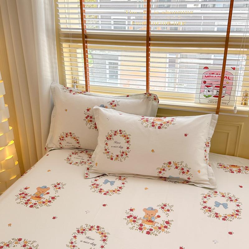 

Комплект подушек из 100% хлопка - Пара наволочек из чистого хлопка, одинарный размер, 48 см x 74 см 48×74cm (Single)